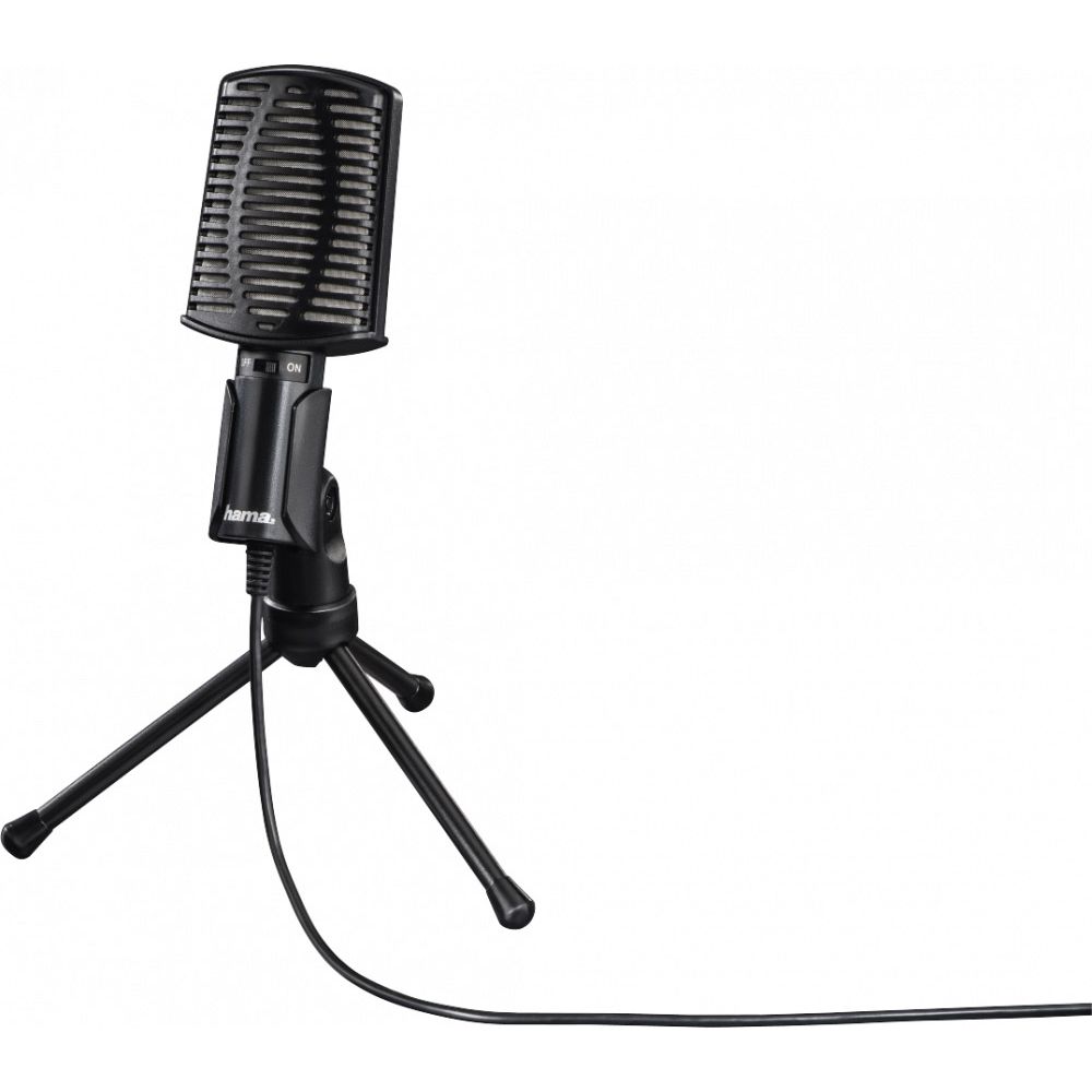 Настольный микрофон HAMA 00139906 чёрный