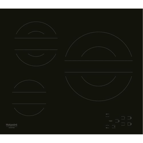 

Встраиваемая электрическая панель Hotpoint-Ariston, Чёрный, HR 613 C T CM чёрный