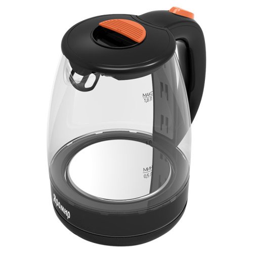 Электрический чайник Яромир ЯР-1032 чёрный/оранжевый, цвет чёрный/оранжевый ЯР-1032 чёрный/оранжевый - фото 1