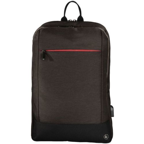 Рюкзак для ноутбука HAMA Manchester 15.6 коричневый - фото 1