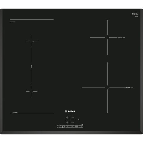 Встраиваемая электрическая панель Bosch PWP651BB5E чёрный - фото 1