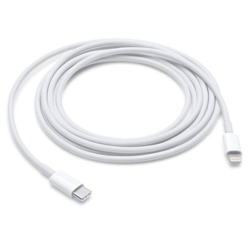 Кабель USB Apple MX0K2ZM/A Lightning (m) 1м белый MX0K2ZM/A Lightning (m) 1м белый - фото 1