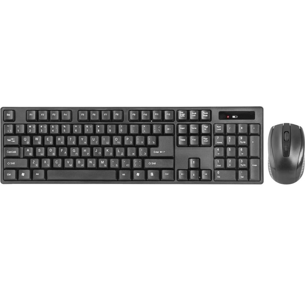 Комплект клавиатура и мышь Defender C-915 RU чёрный