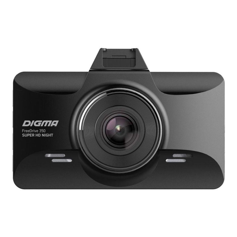 Автомобильный видеорегистратор Digma FreeDrive 350 Super HD Night чёрный - фото 1
