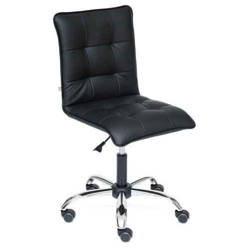

Кресло компьютерное TetChair, Кож/зам;черный;36-6, Zero кож/зам, черный, 36-6