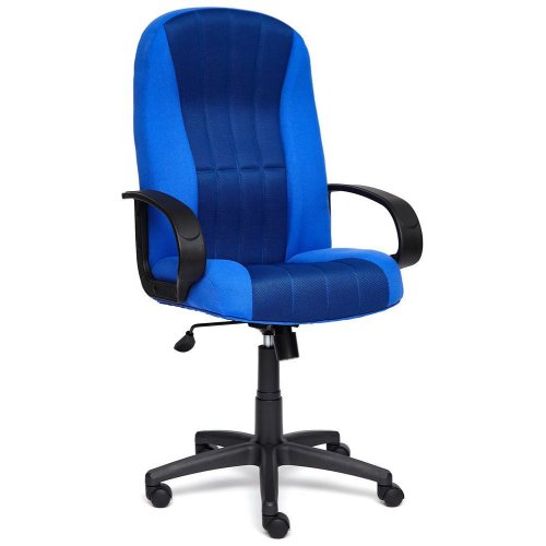 

Кресло компьютерное TetChair, Ткань/сетка;синий/синий;2601/10, СН833 ткань/сетка, синий/синий, 2601/10