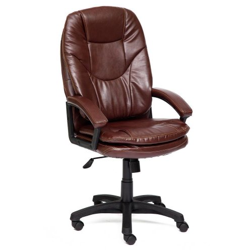 

Кресло компьютерное TetChair, Кож/зам;коричневый;2 tone, Comfort кож/зам, коричневый, 2 tone