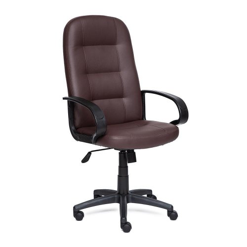 

Кресло компьютерное TetChair, Кож/зам;коричневый;36-36, Devon кож/зам, коричневый, 36-36