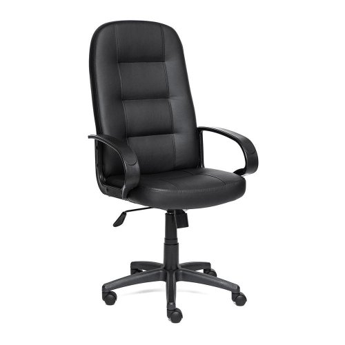 

Кресло компьютерное TetChair, Кож/зам;черный;36-6, Devon кож/зам, черный, 36-6