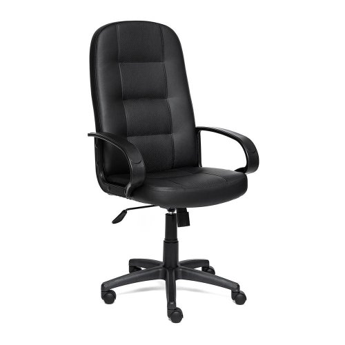 

Кресло компьютерное TetChair, Кож/зам;черный/черный перф.;36-6/36-6/06, Devon кож/зам, черный/черный перф., 36-6/36-6/06