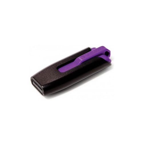 Флешка Verbatim DRIVE черный/фиолетовый, цвет черный/фиолетовый