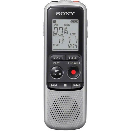 Цифровой диктофон Sony ICD-BX140 серый