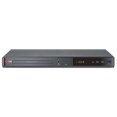 DVD-плеер LG DP547H + караоке черный