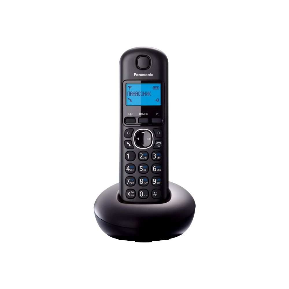 Телефон беспроводной DECT Panasonic KX-TGB210RUB чёрный - фото 1