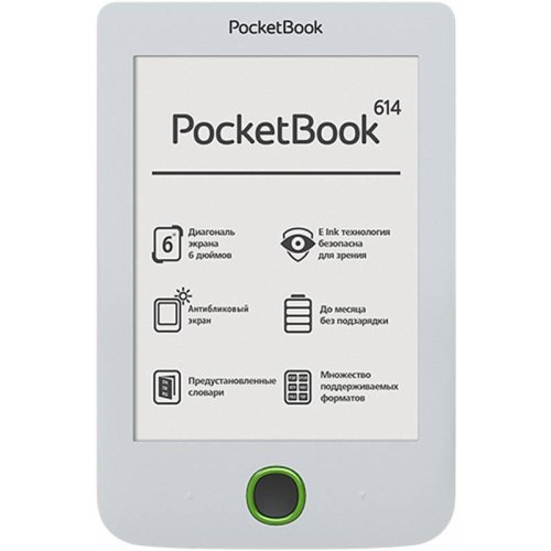 Электронная книга PocketBook 614 white - фото 1