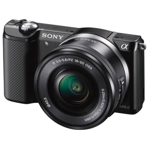 Цифровой фотоаппарат Sony A5000 Kit black черный
