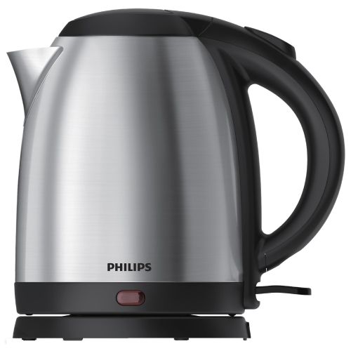 

Электрический чайник Philips, Серебристый/черный, HD9306/02 серебристый/черный