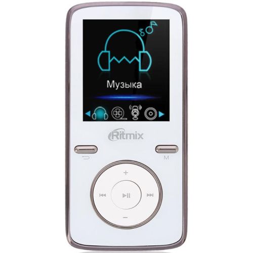 MP3 плеер Ritmix RF-4950 4Gb white белый белого цвета