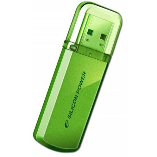 Флешка Silicon power Helios 101 16Gb green (SP016GBUF2101V1N) зелёный