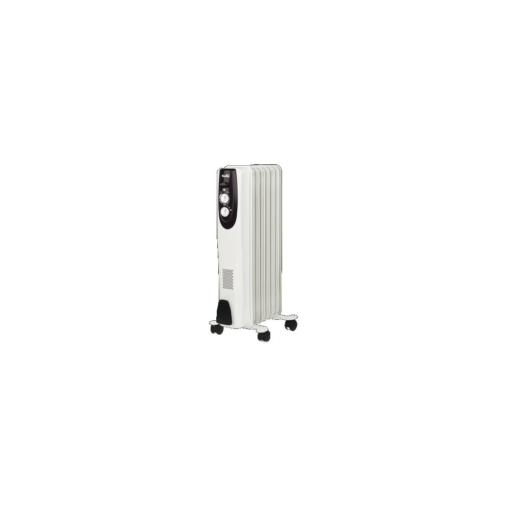 Масляный радиатор Ballu BOH/CL-07WRN 1500 белый/чёрный, цвет белый/чёрный