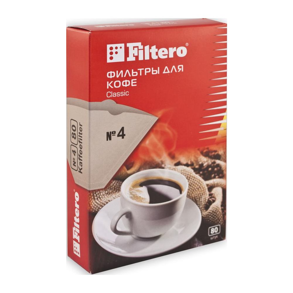 Фильтры для кофеварок Filtero filtero набор фильтров fth 72