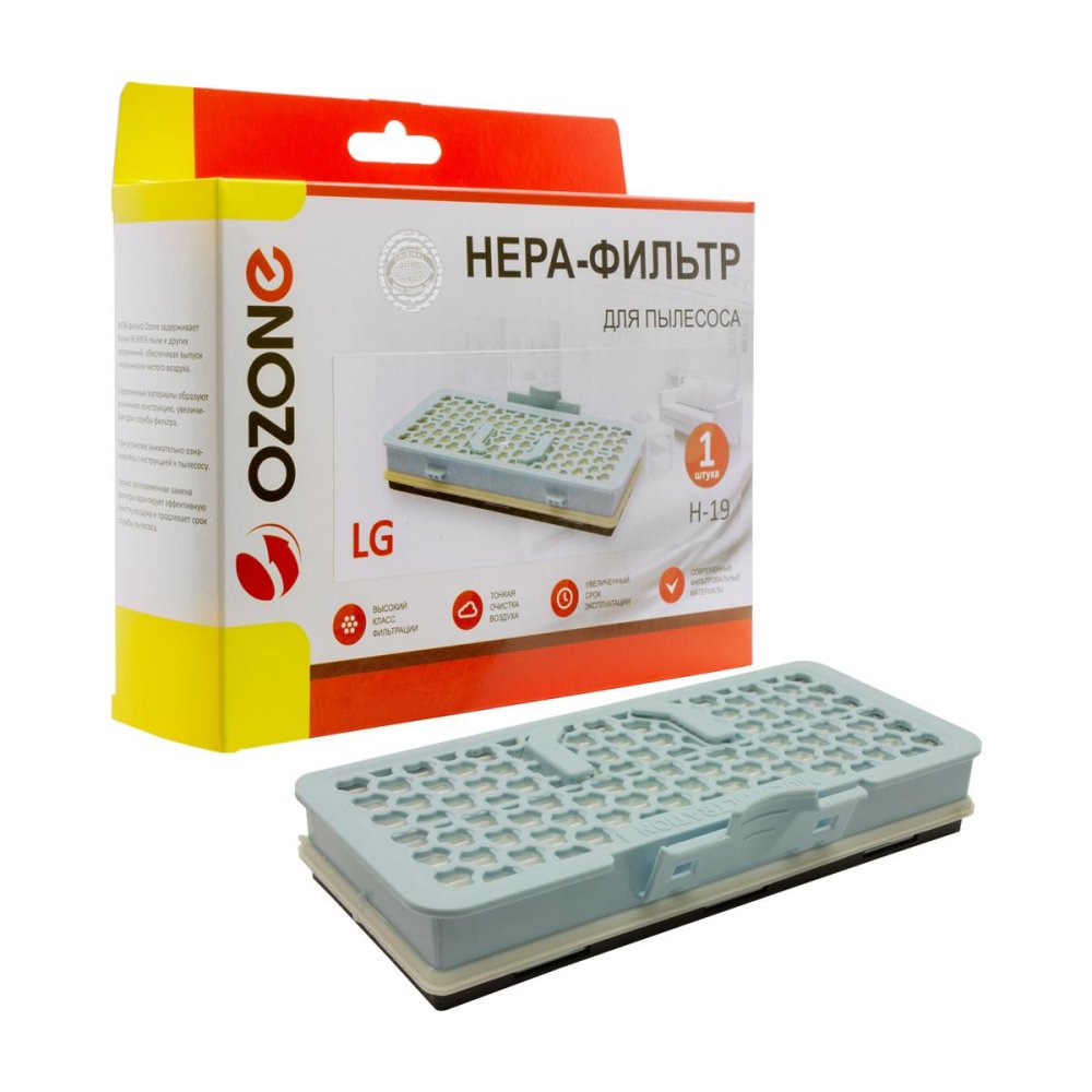 

HEPA фильтр Ozone, H-19 для LG
