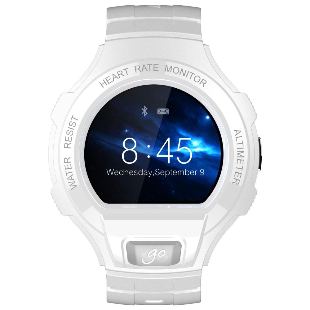 Смарт-часы Alcatel SM03 Наручные часы (White/Light Gray)