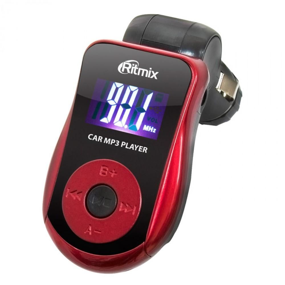 

FM-модулятор (трансмиттер) Ritmix, Красный, FMT-A720 красный