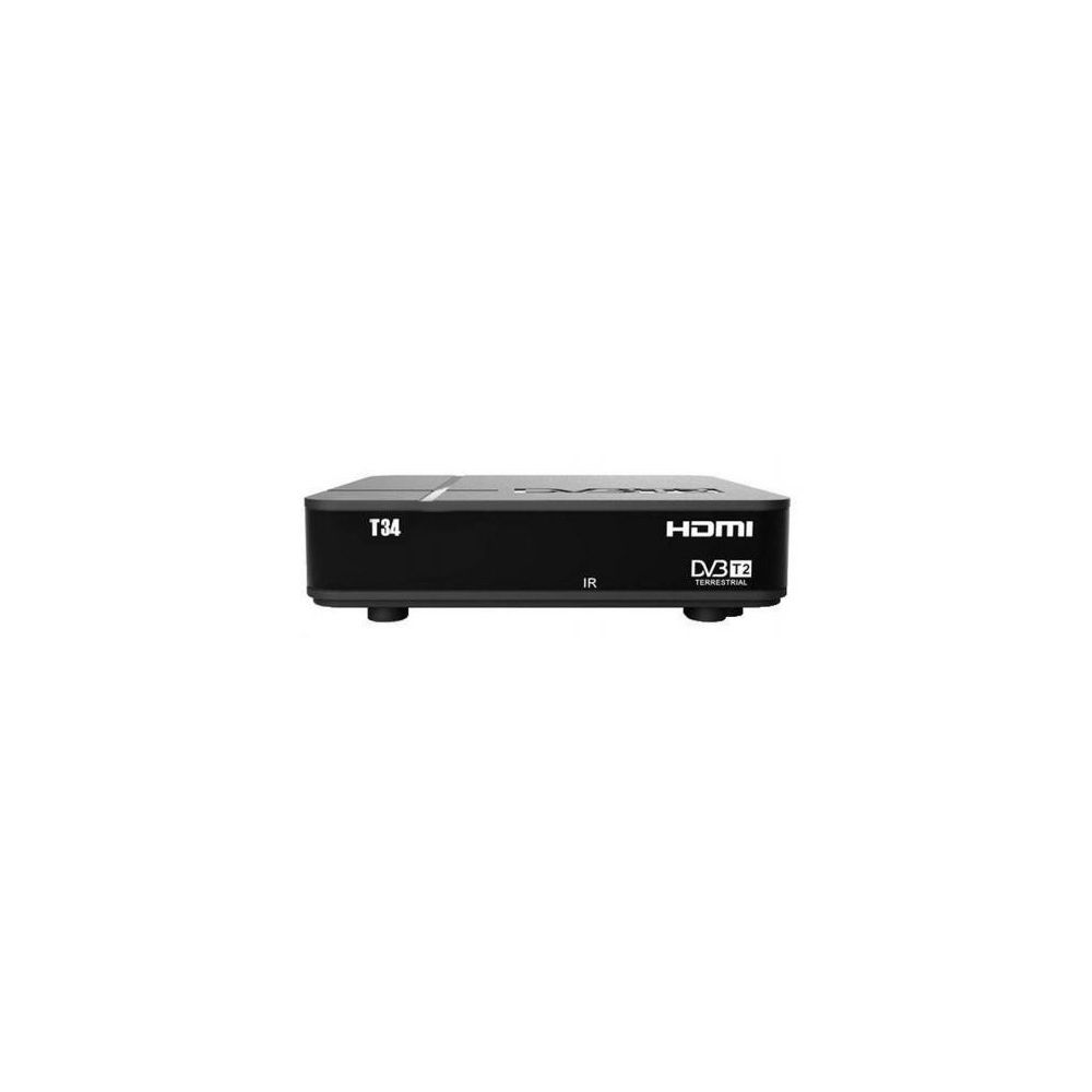 Ресивер DVB-T2 Сигнал T34 чёрный