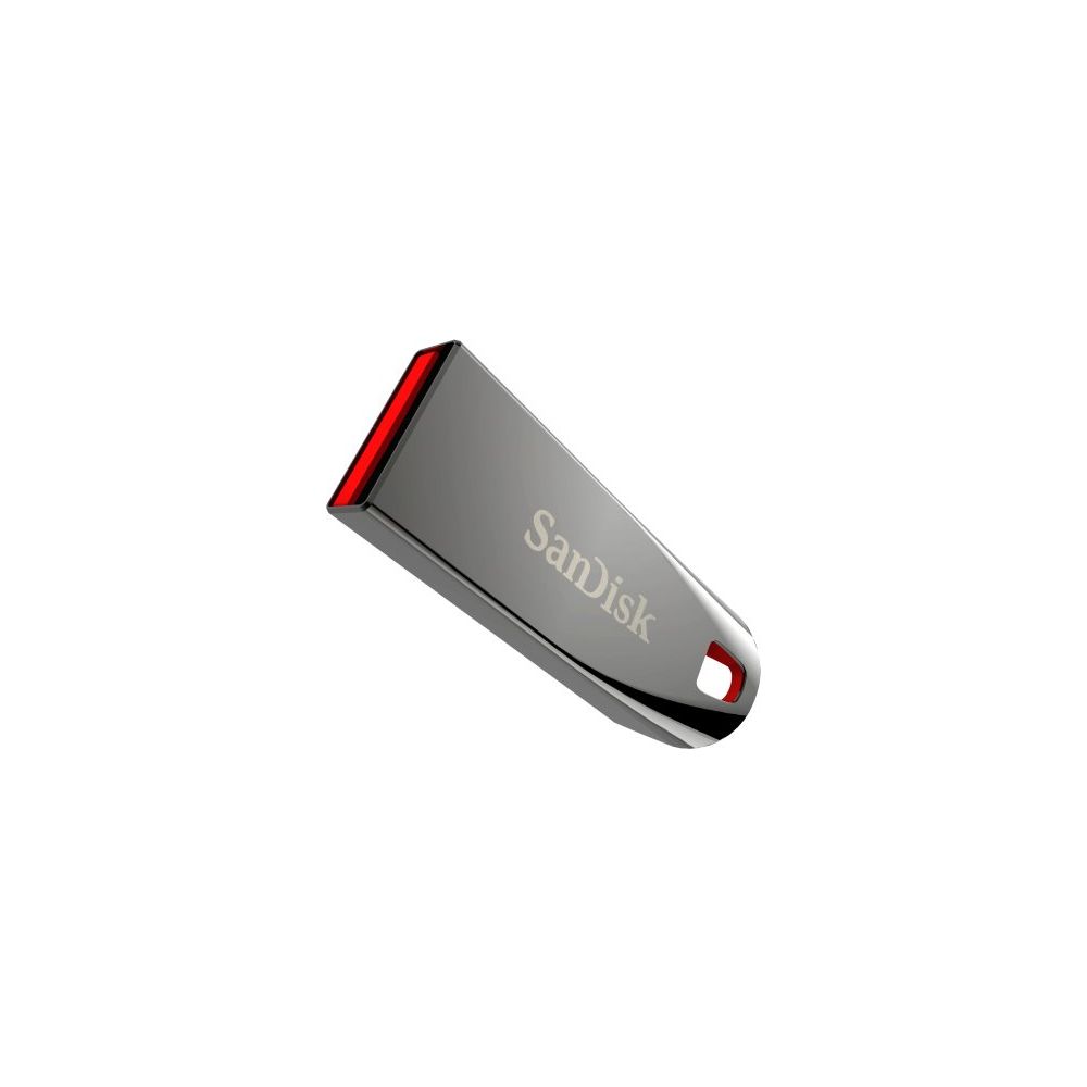 

Флешка SanDisk, Серебристый/красный, Cruzer Force 32GB серебристый/красный