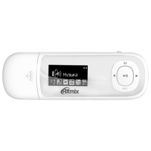 MP3 плеер Ritmix RF-3450 8Gb белый - фото 1
