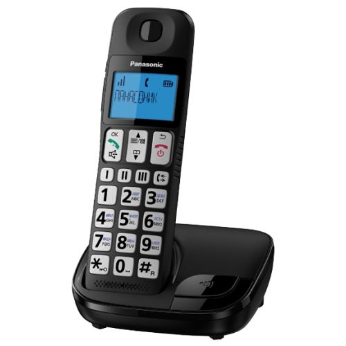 Телефон беспроводной DECT Panasonic KX-TGE110RUB р/телефон DECT