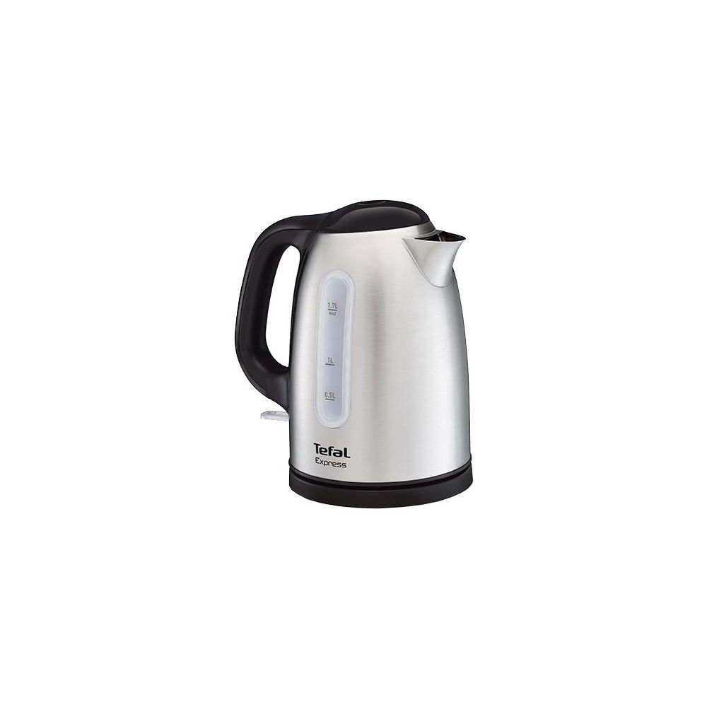 Электрический чайник Tefal KI230D30 серебристый/черный, цвет серебристый/черный