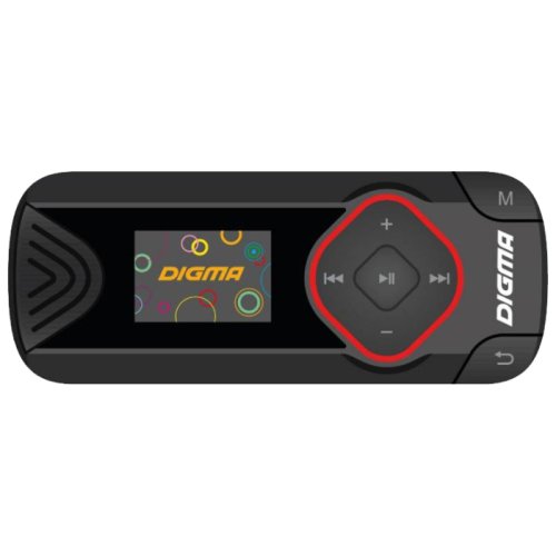 MP3 плеер Digma R3 8Gb чёрный - фото 1