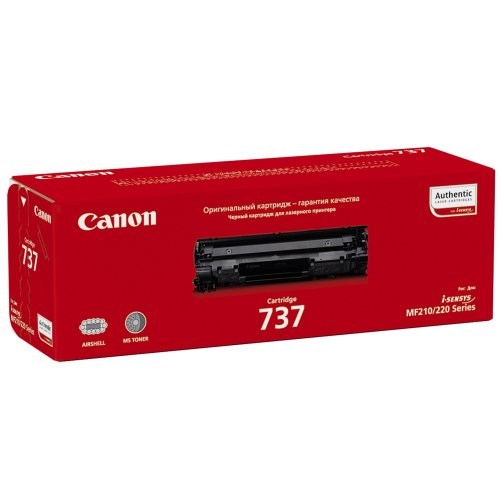 

Картридж для лазерного принтера Canon, Чёрный, 737 чёрный