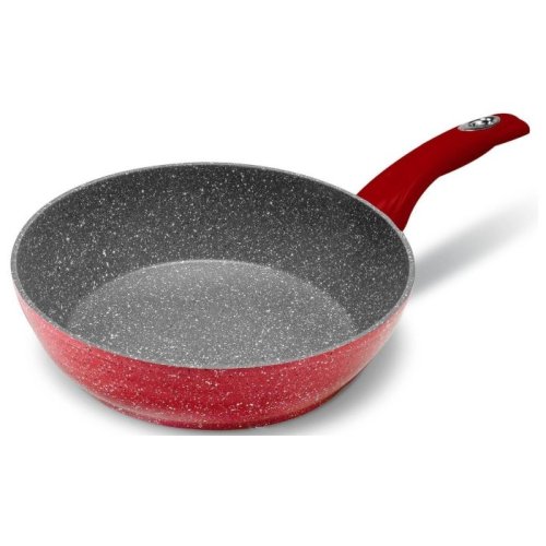 Сковорода MoulinVilla RSB-28-DI красный/серый, цвет красный/серый