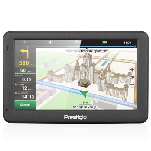 GPS-навигатор Prestigio GeoVision 5059 Progorod темно-серый