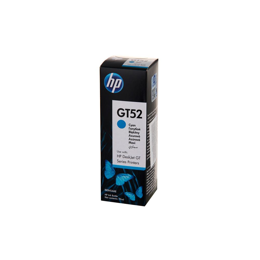 

Картридж для струйного принтера HP, Голубой, GT52 (M0H54AE) голубой