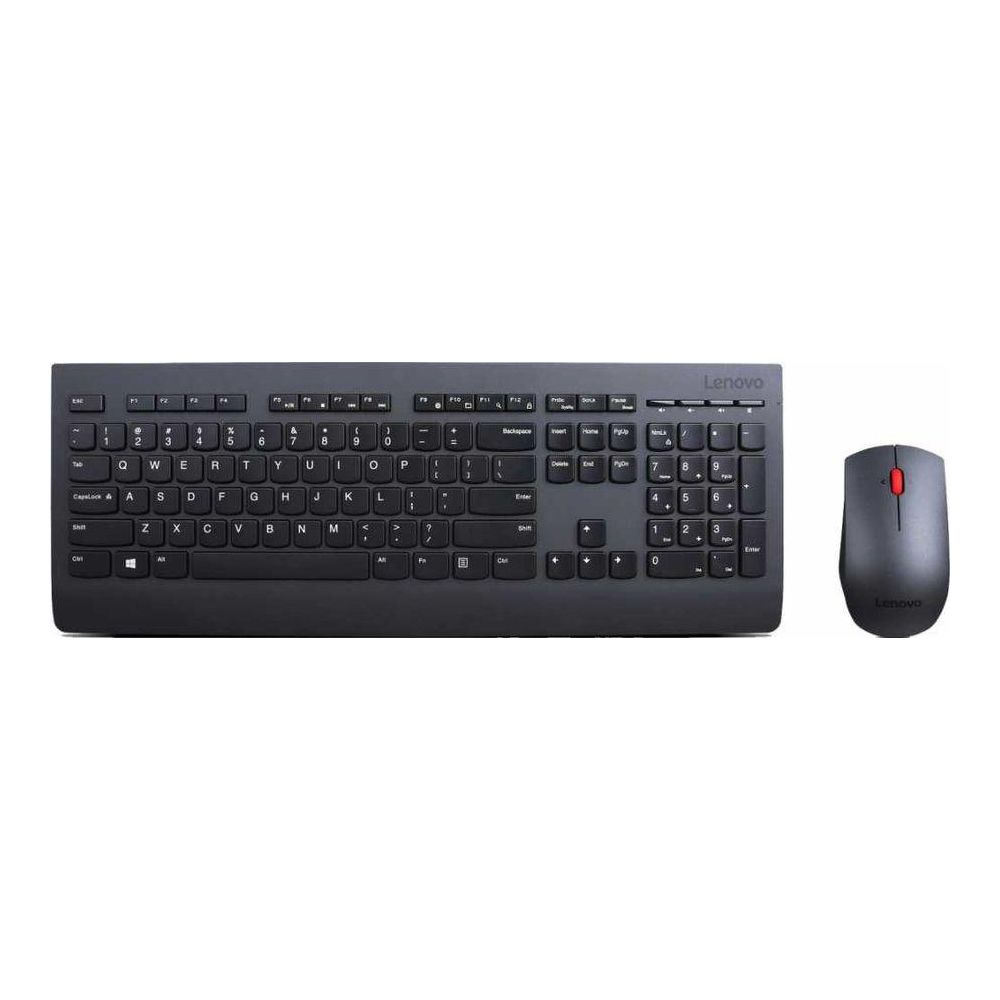 Комплект клавиатура и мышь Lenovo Combo Professional чёрный