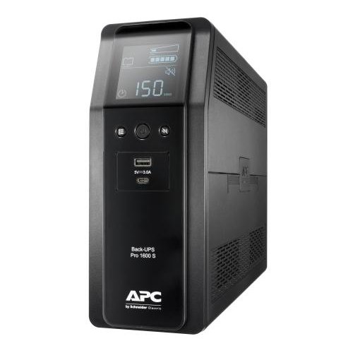 ИБП APC Back-UPS Pro BR1600SI чёрный - фото 1