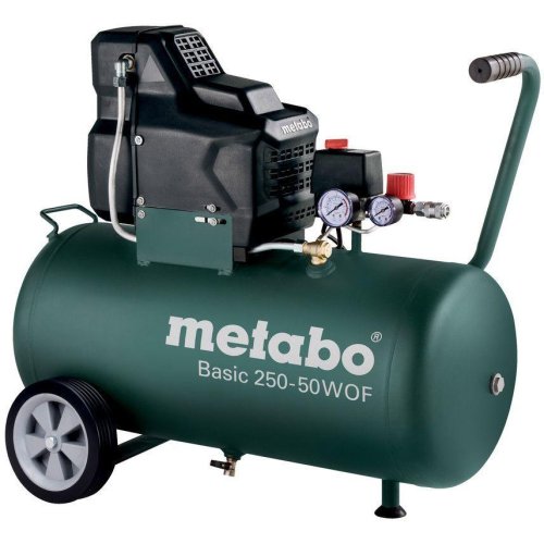 Компрессор Metabo Basic 250-50 W OF зелёный - фото 1