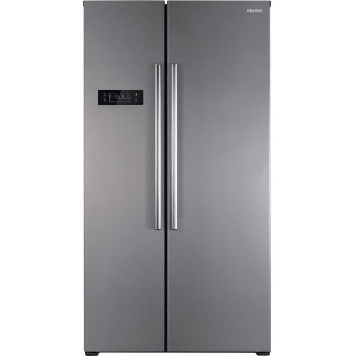 Холодильник Side-by-Side GRAUDE SBS 180.0 E серый - фото 1