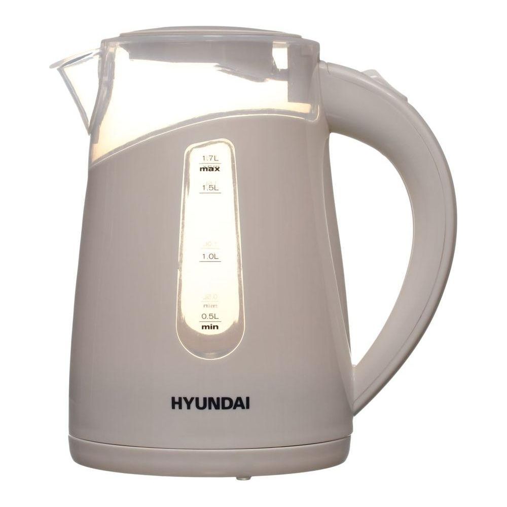 Электрический чайник Hyundai HYK-P2030 кремовый - фото 1