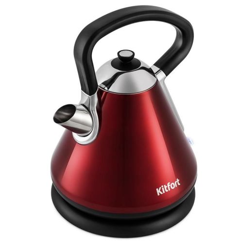Электрический чайник Kitfort КТ-697 красный - фото 1