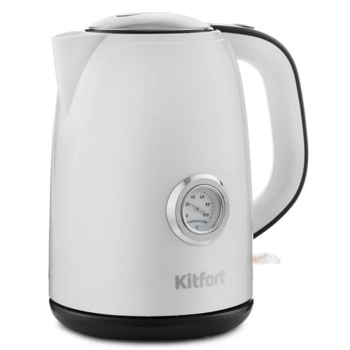 Электрический чайник Kitfort КТ-685 белый - фото 1