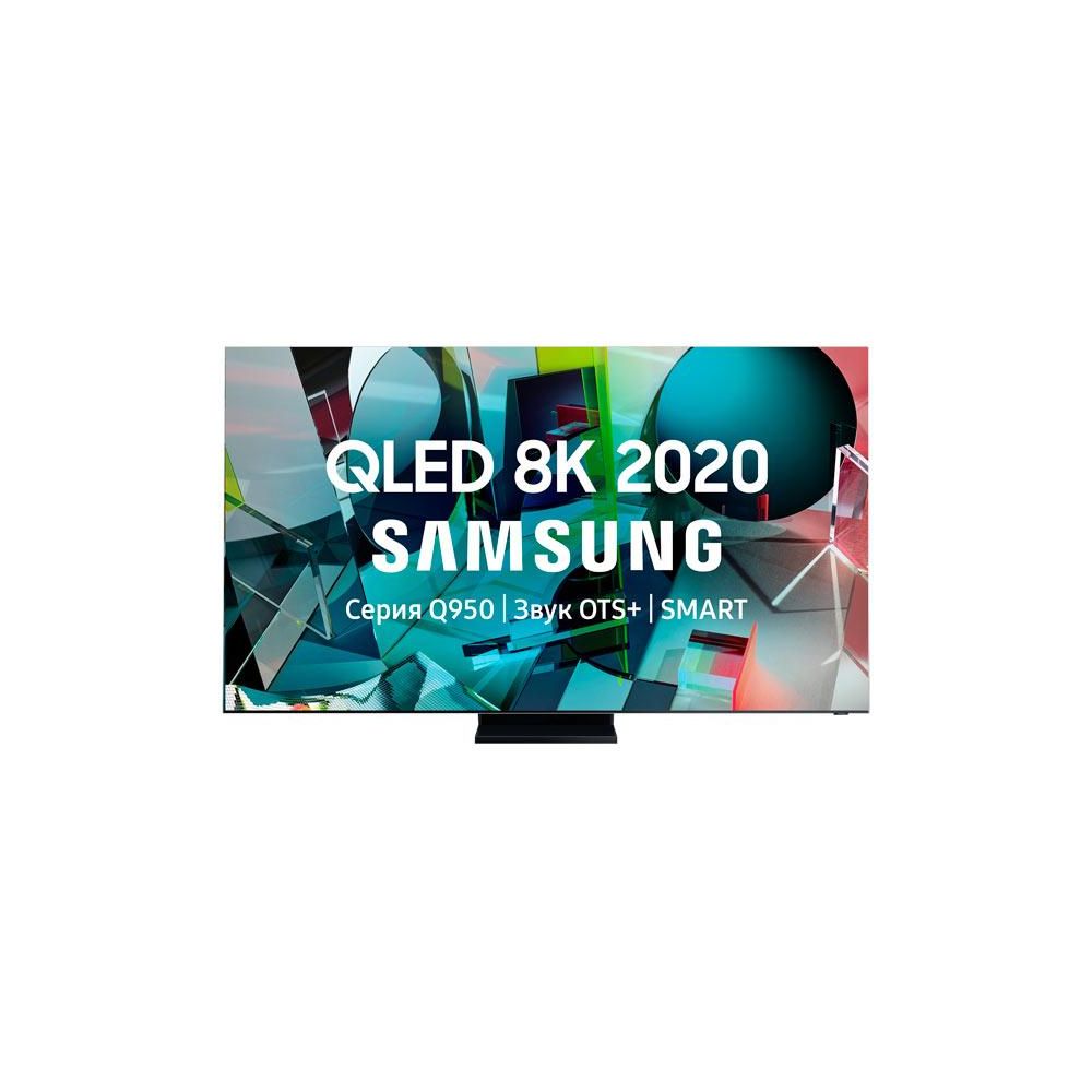 Телевизор Samsung QE65Q950TSU серый - фото 1