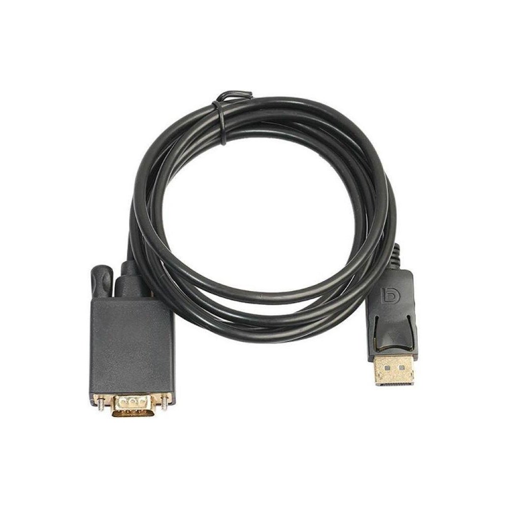 

Видеокабель VCOM, DisplayPort - VGA, 1.8м (CG607-1.8M)
