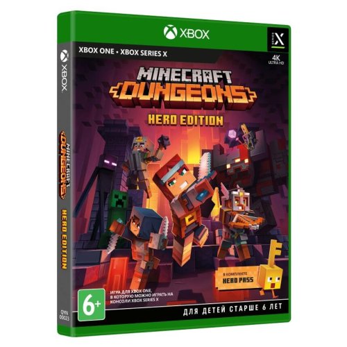 Игра для Microsoft Xbox One Minecraft Dungeons. Hero Edition, русская версия - фото 1