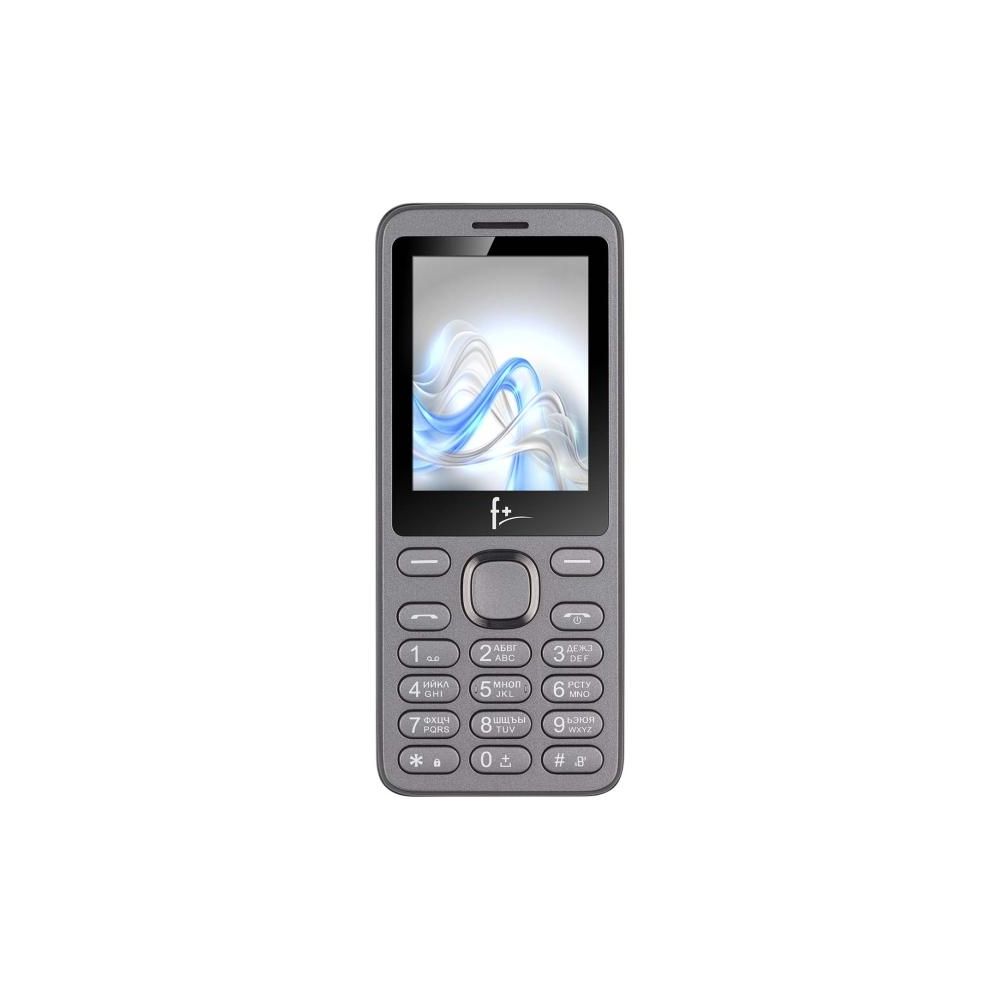 

Мобильный телефон F+, Grey, S240 grey