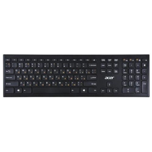 

Клавиатура Acer, Чёрный, чёрный